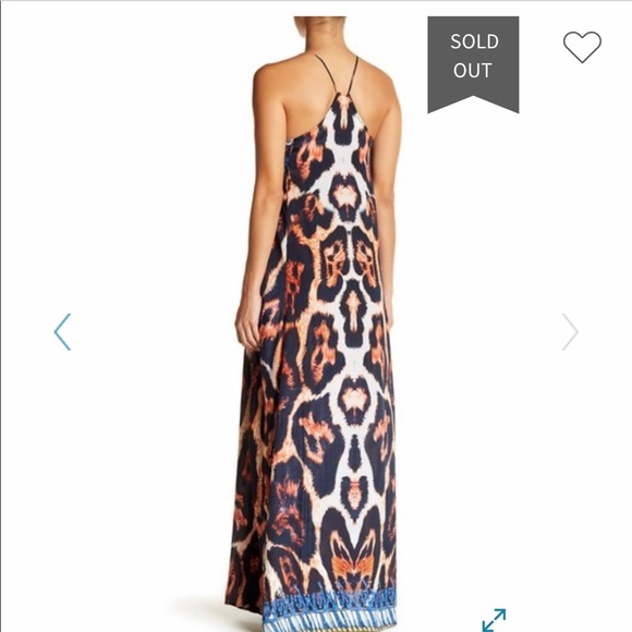 NWT La Moda Embellished Racerback Maxi Dress - Picture 2 of 15